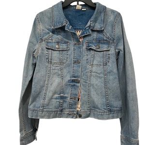 Roxy Denim Embroidered Jacket
